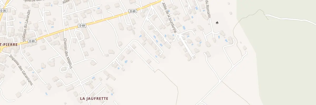 Plan du 294 Rte de l’Eclou à Saint-Julien