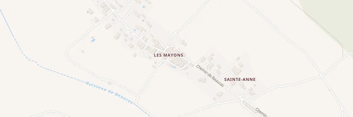 Plan du 94 Rue du Planesteou à Saint-Julien