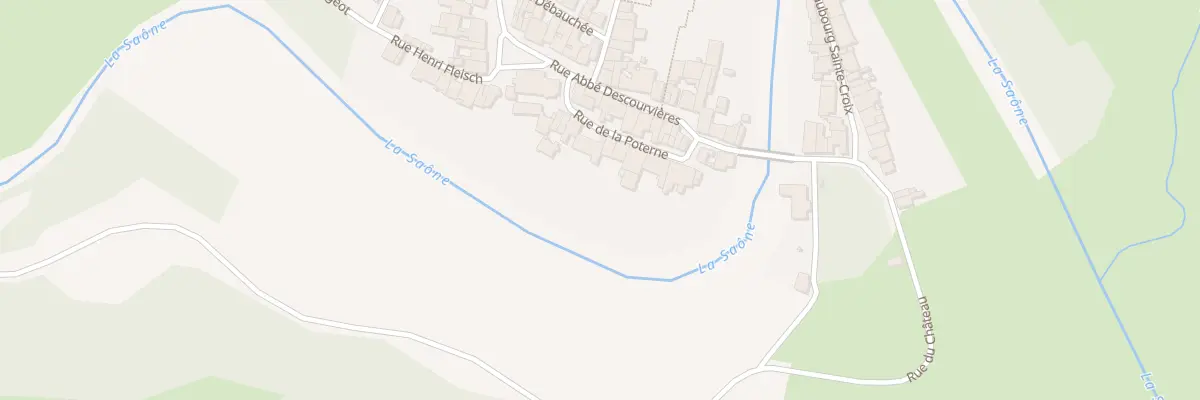 Plan du 12 Rue de la Poterne à Jonvelle