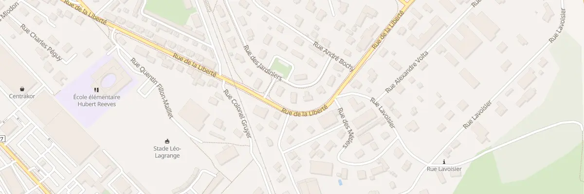 Plan du 152 Rue des Jardiniers à Champagnole