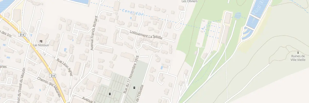 Plan du 19 Lot les Ferrages à Oraison