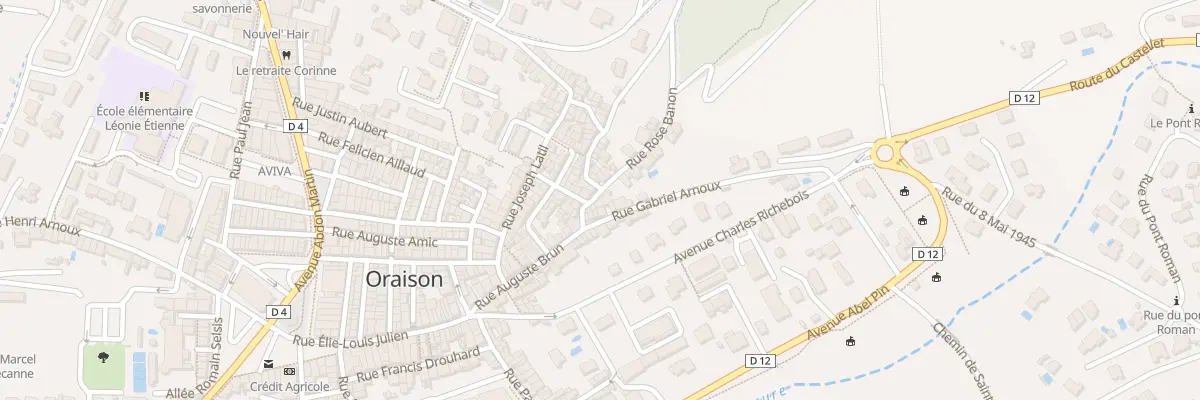Plan du 5769 Rue Rose Banon à Oraison