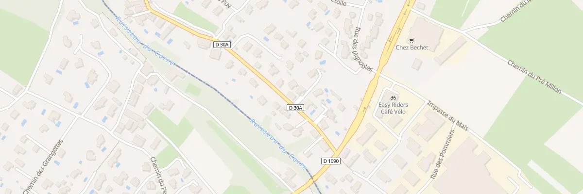 Plan du 136 Rue du Château à La Terrasse