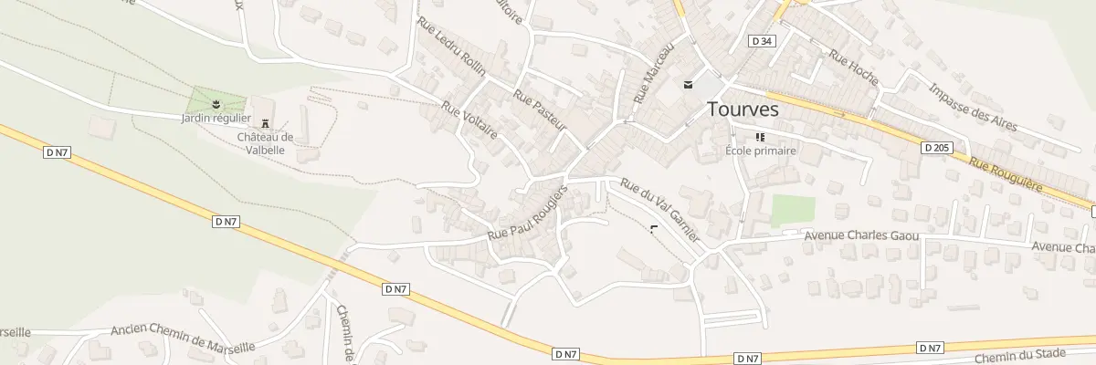 Plan du 3 Rue de la Tour à Tourves
