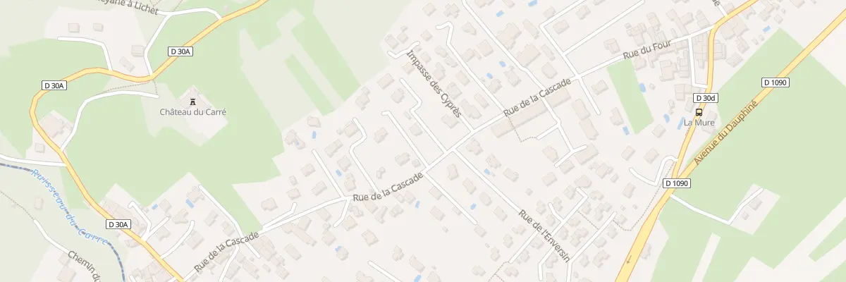 Plan du 200 Rue de la Cascade à La Terrasse