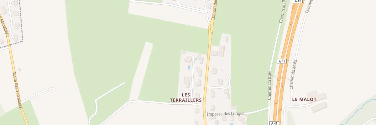 Plan du 103 Imp de la Roche à Drumettaz-Clarafond