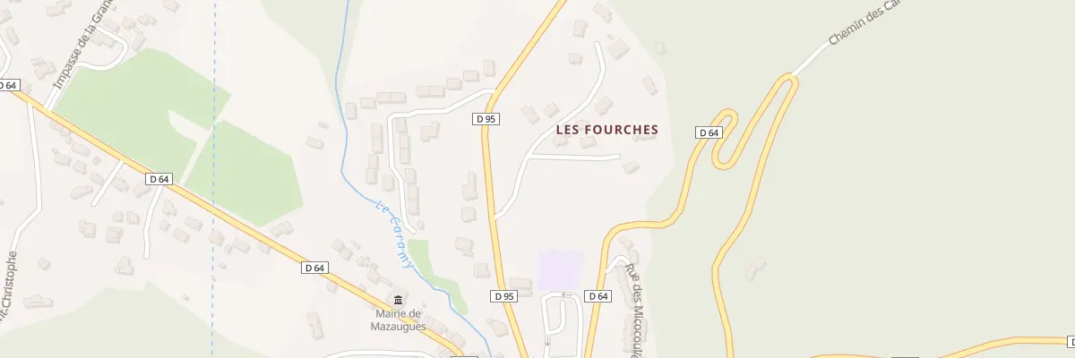 Plan du 8 Lot le Clos Provencal à Mazaugues