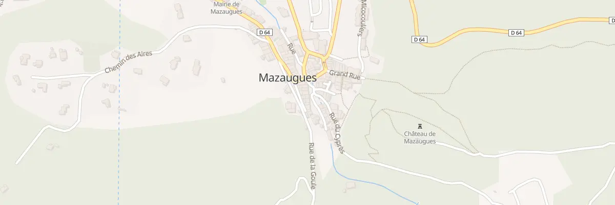 Plan du 35 Tra du Baou à Mazaugues