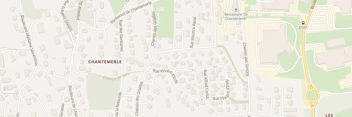 Plan du 6 Rue d’Offenbach à Aix-les-Bains