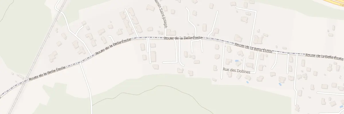 Plan du 22 Rte de la Belle Étoile à Grandfontaine