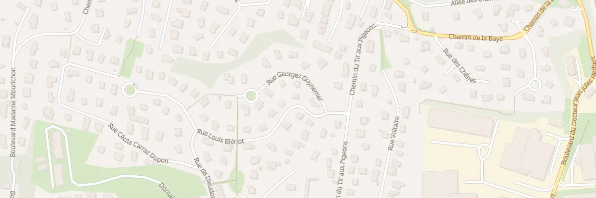 Plan du 8 Rue Louis Blériot à Aix-les-Bains