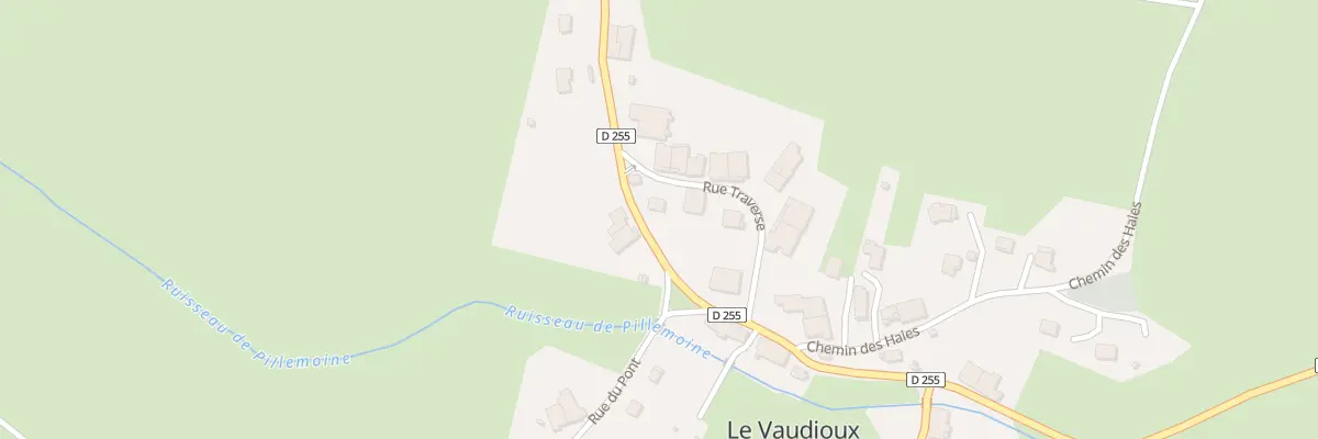 Plan du 7 Rue Traverse au Vaudioux