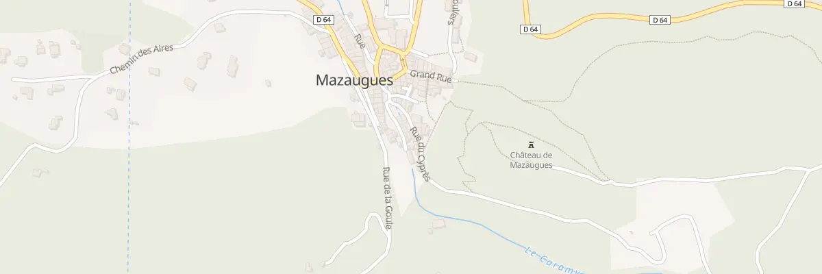 Plan du 9000 Le Village à Mazaugues