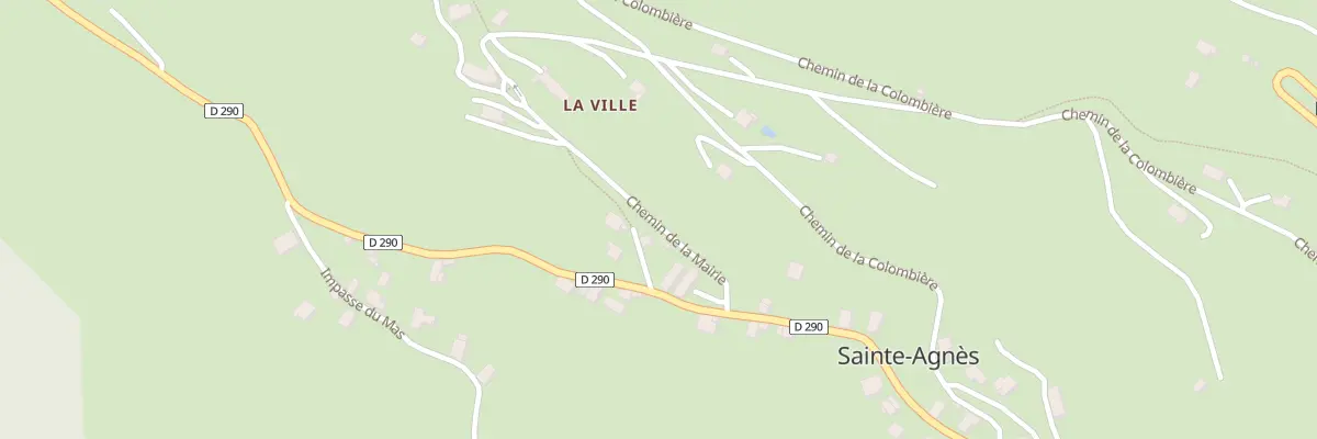 Plan du 63 Che de la Mairie à Sainte-Agnès