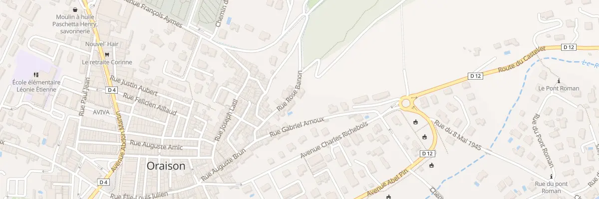Plan du 6010A Le Village à Oraison