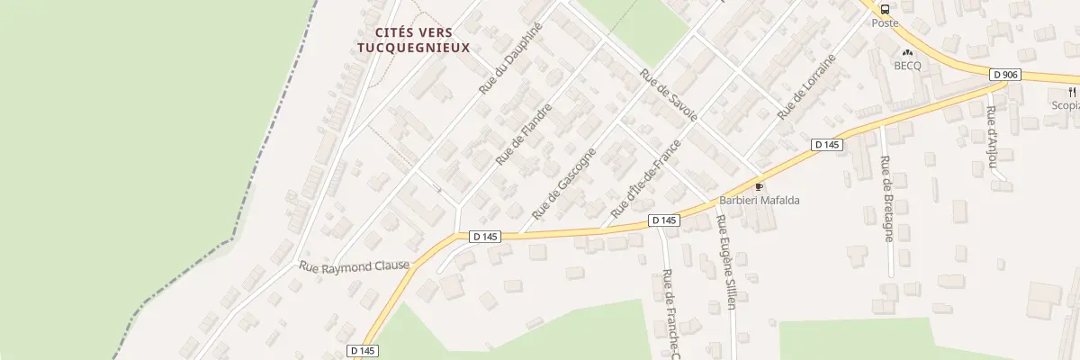Plan du 28 Rue de Gascogne à Trieux