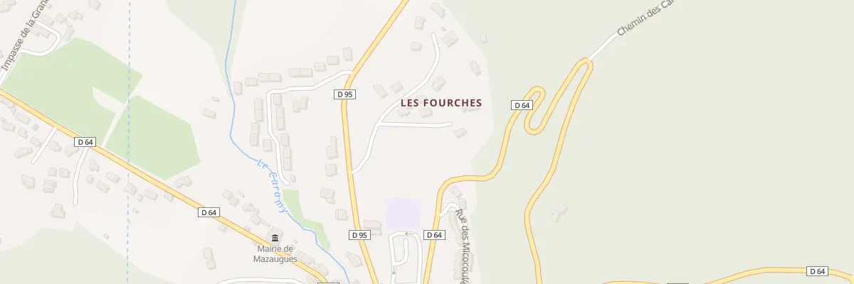 Plan du 1B Lot le Clos Provencal à Mazaugues
