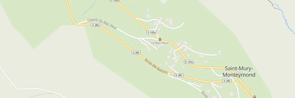 Plan du 5143 Mas Vieux à Saint-Mury-Monteymond