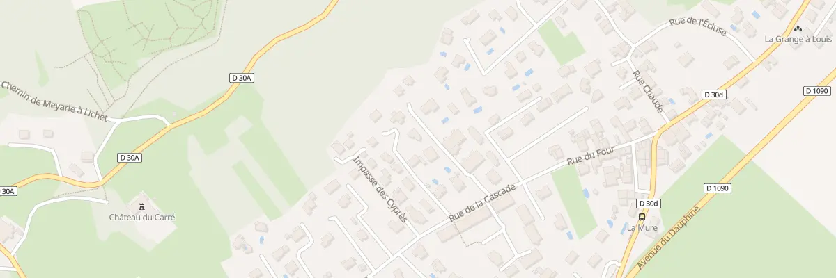 Plan du 38 Rue de la Cascade à La Terrasse