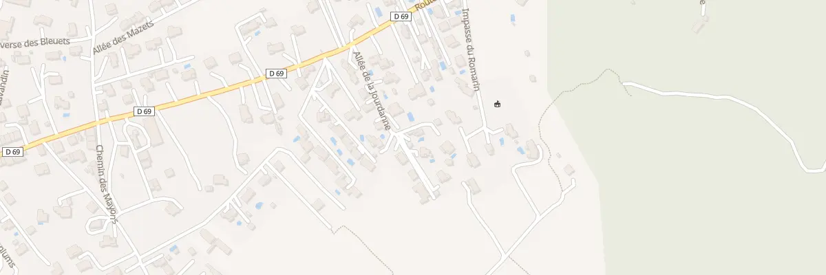Plan du 26 Imp des Iris à Saint-Julien