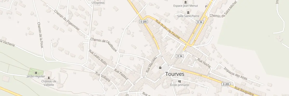 Plan du 25 Rue Ambroise Croizat à Tourves