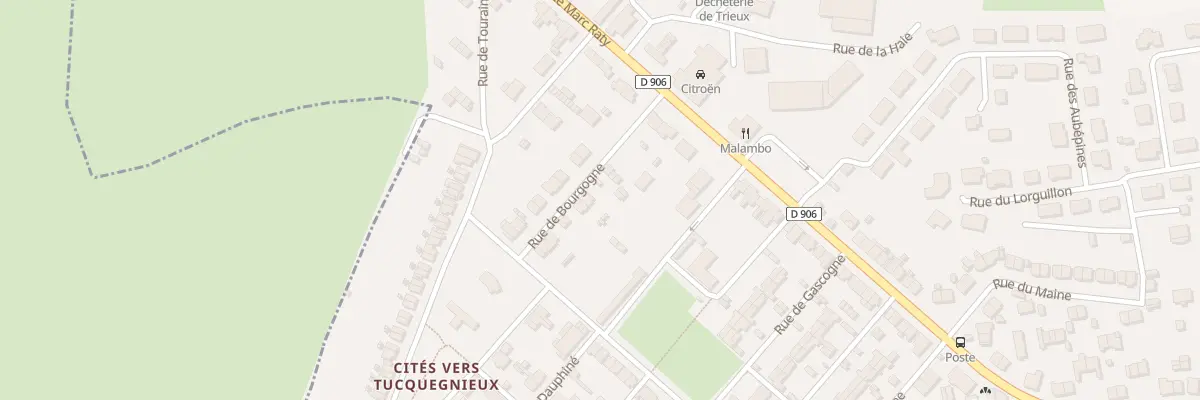 Plan du 5 Rue de Bourgogne à Trieux