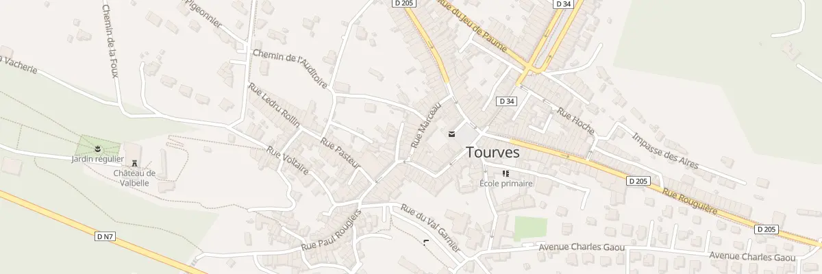 Plan du 16B Rue Marceau à Tourves