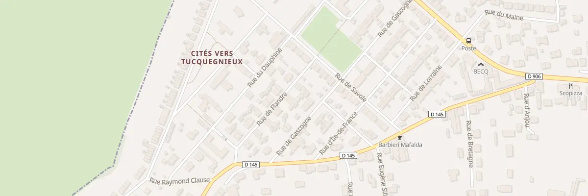 Plan du 25 Rue de Flandre à Trieux