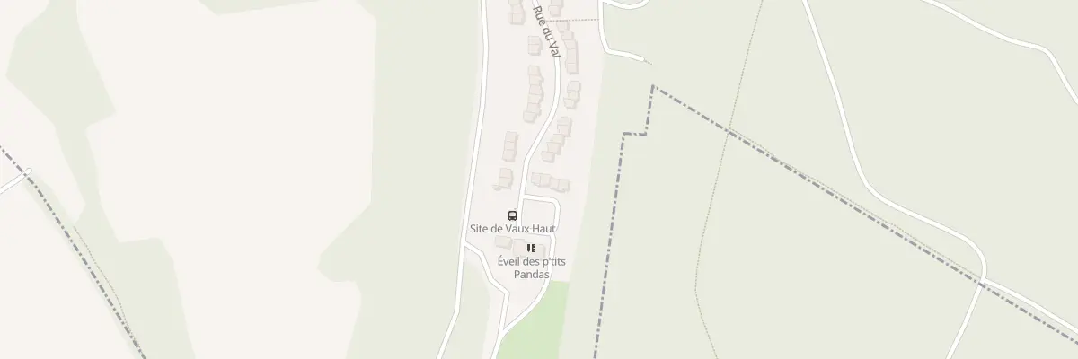 Plan du 77 Rue du Val à Pierre-la-Treiche