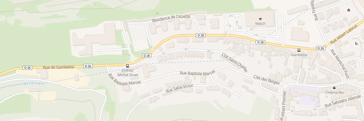 Plan du 6 Rue Cites St Charles à Villerupt