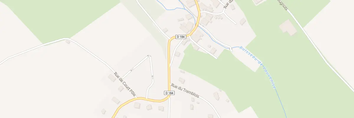 Plan du 3 Rue de la Charrière à Montboillon