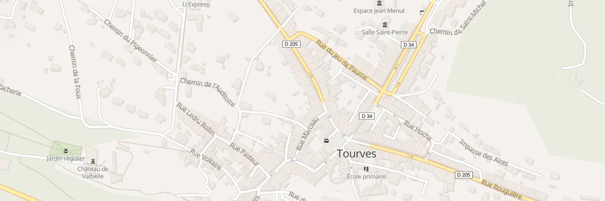 Plan du 23 Rue Ambroise Croizat à Tourves
