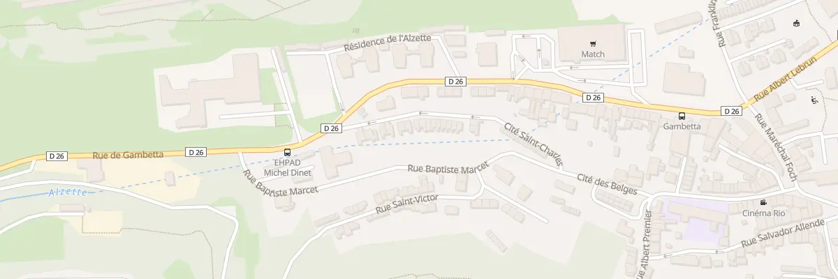 Plan du 7 Rue Cites St Charles à Villerupt