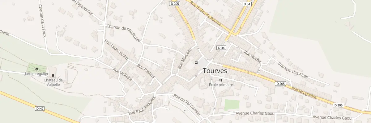 Plan du 13 Rue Marceau à Tourves