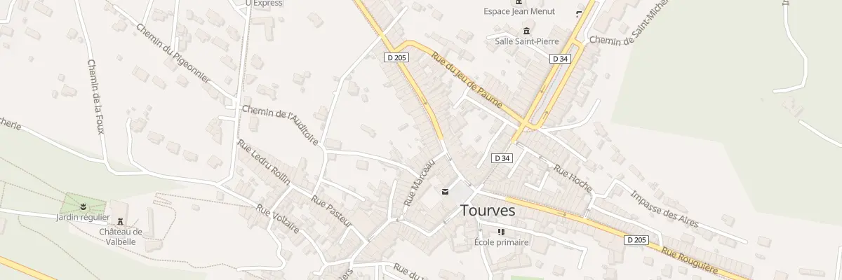 Plan du 5460 Rue Ambroise Croizat à Tourves
