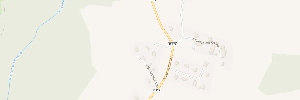 Plan du 51 Imp de Cormands à Massingy