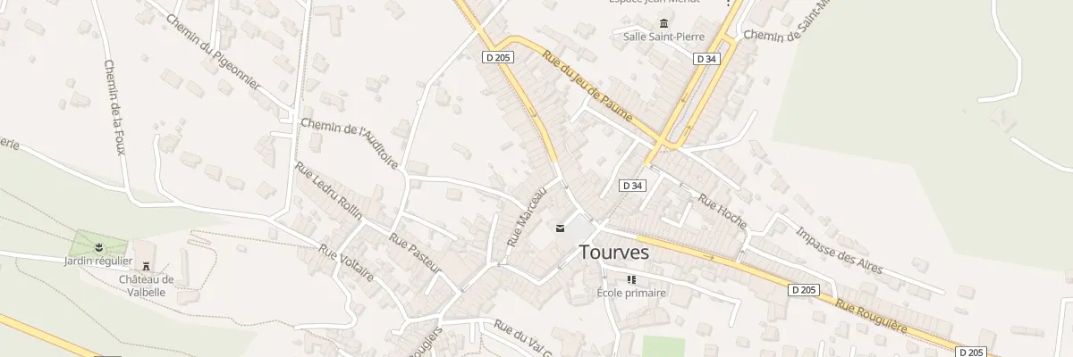 Plan du 5465 Rue Marceau à Tourves