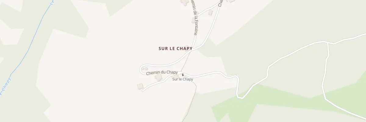Plan du 5185 Au Chapy à Septmoncel les Molunes