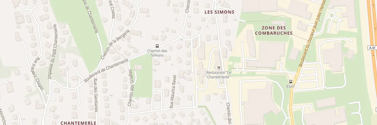 Plan du 54 Rue Marguerite Yourcenar à Aix-les-Bains