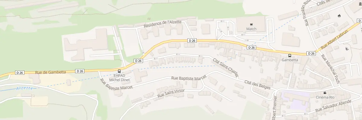Plan du 9 Rue Cites St Charles à Villerupt