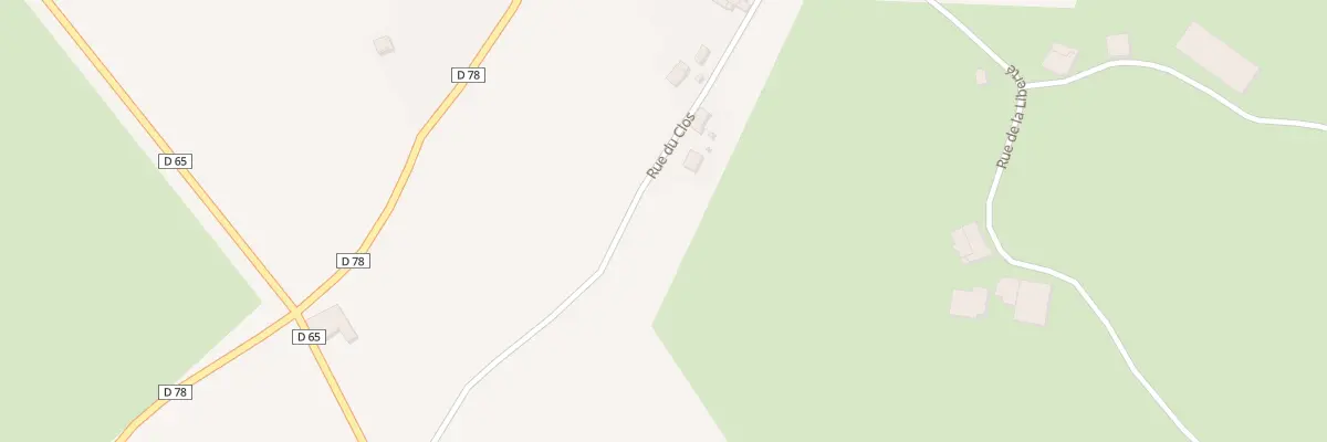 Plan du 3 Rue du Clos à Thésy