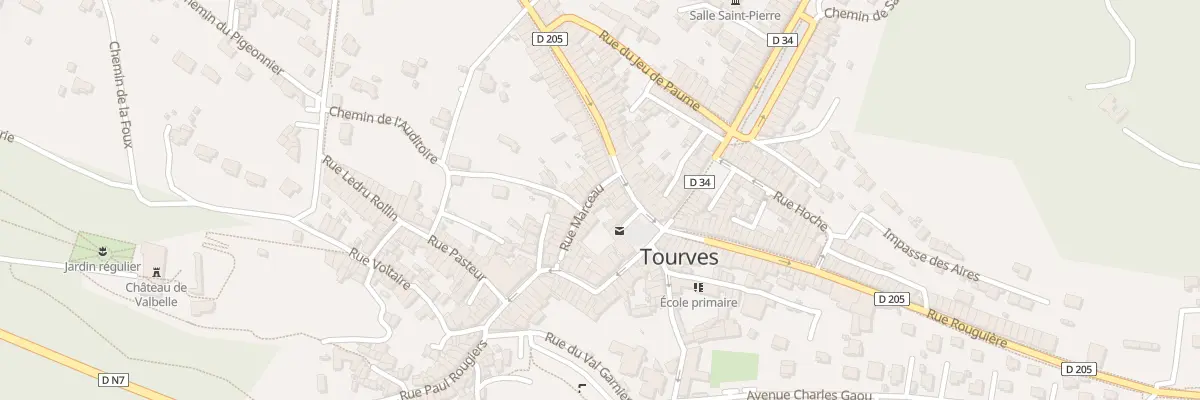 Plan du 5 Rue Marceau à Tourves