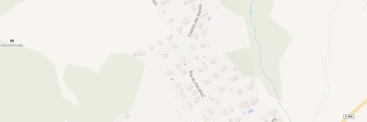 Plan du 541 Rue du Paruthiol à Péron