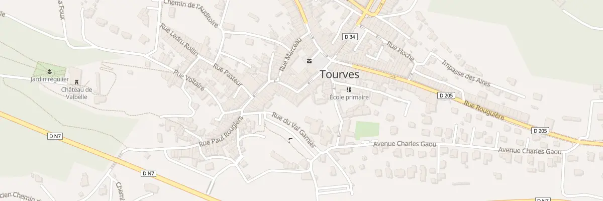 Plan du 19 Rue Sadi Carnot à Tourves