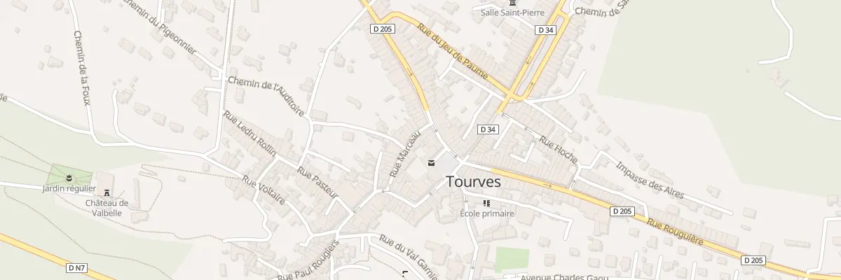 Plan du 3 Rue Marceau à Tourves