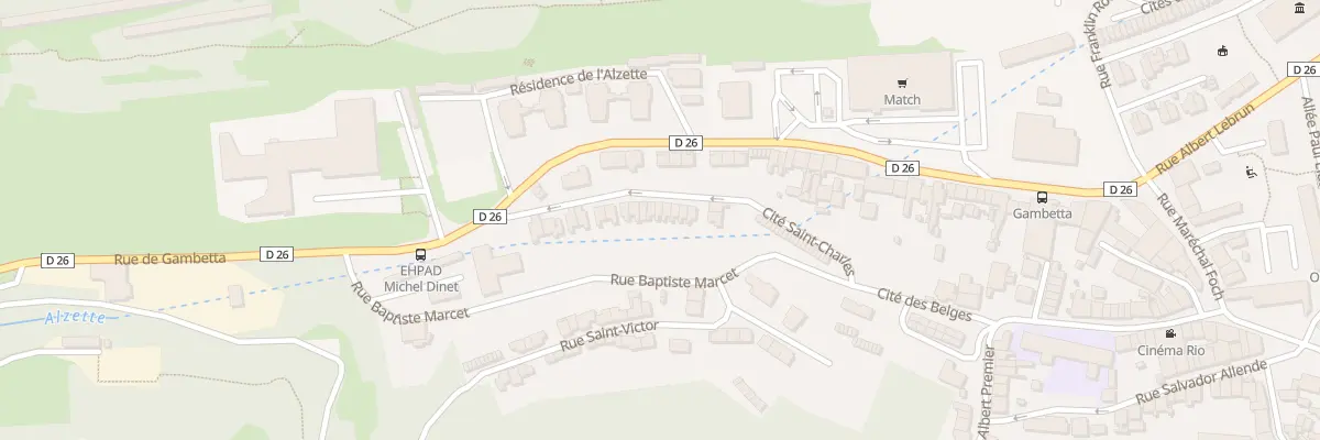 Plan du 11 Rue Cites St Charles à Villerupt