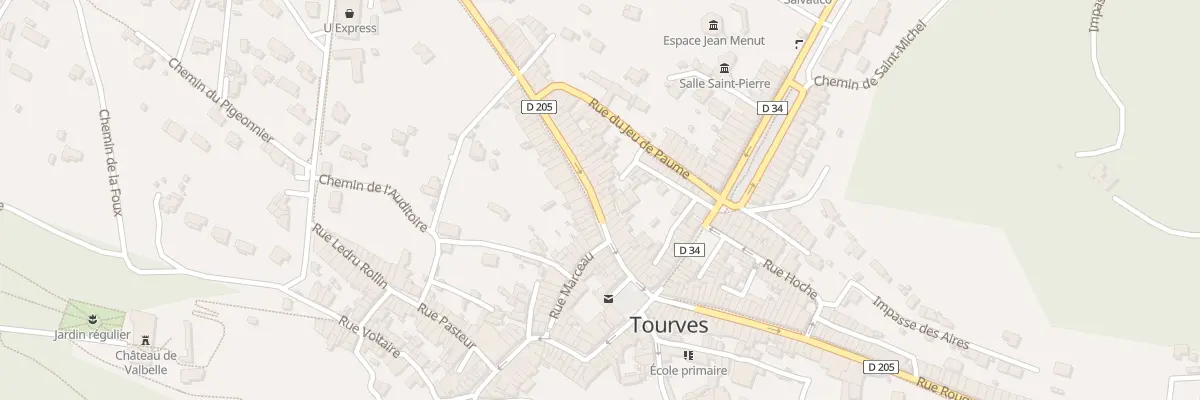 Plan du 20 Rue Ambroise Croizat à Tourves