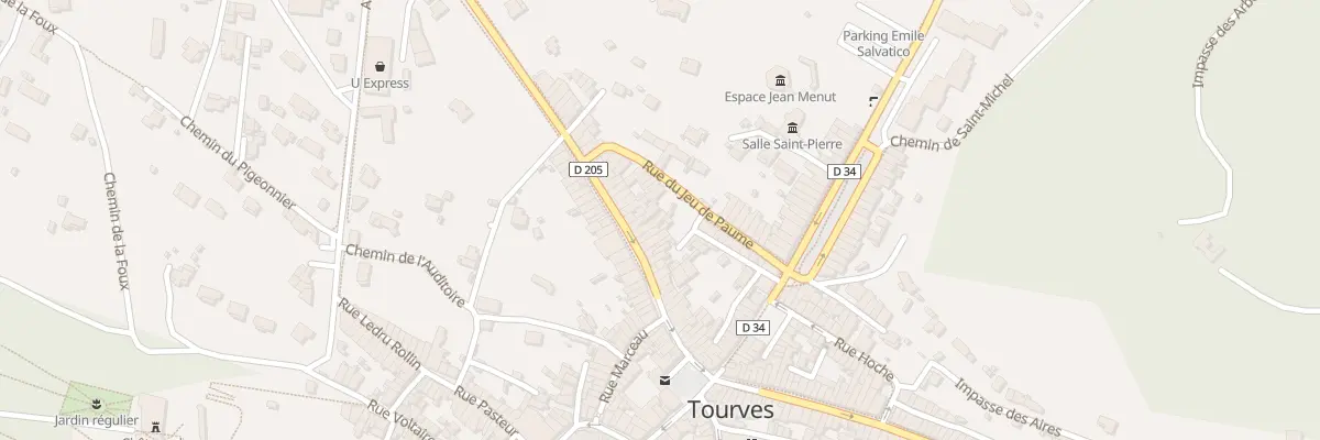 Plan du 30 Rue Ambroise Croizat à Tourves