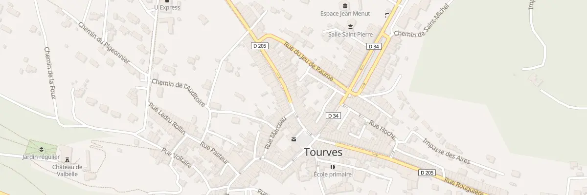 Plan du 16 Rue Ambroise Croizat à Tourves