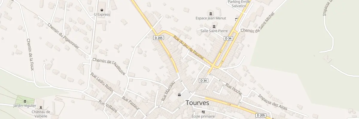 Plan du 9081 Rue Mirabeau à Tourves